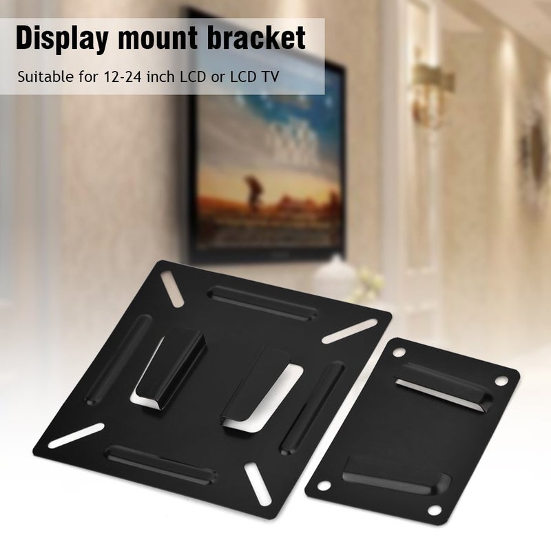 Ciglow Wall-Mounted Stand Bracket Holder,Screen Mount for 12-24 Inch LCD LED Monitor TV PC Screen Used in Home Business - Image 2